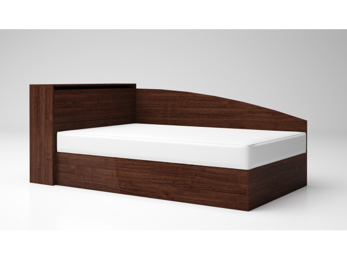 Легло с ракла ЛЕО 8 + матрак (венге амбър)